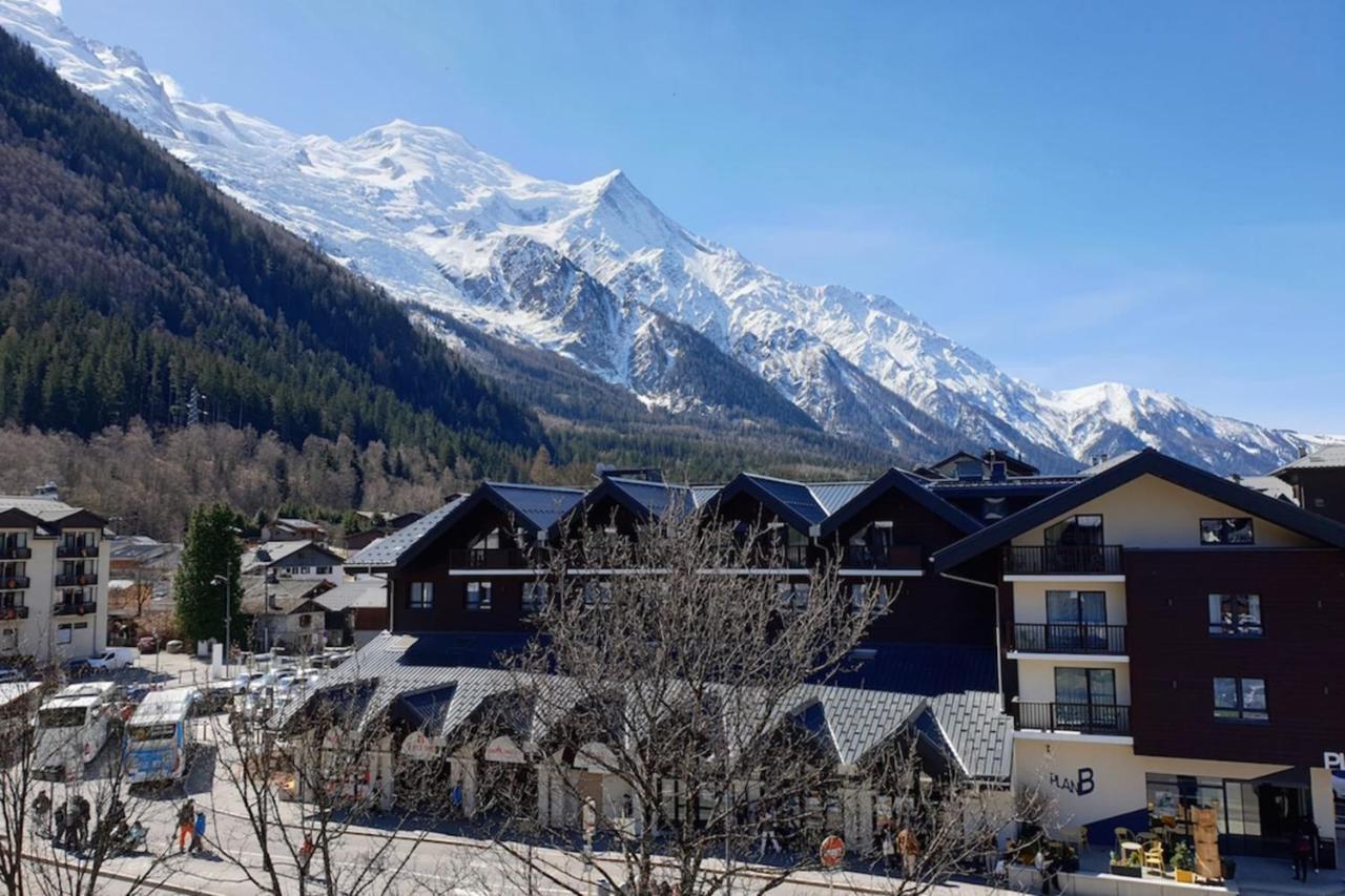 Hypercenter 27 M With Balcony Mont Blanc View Apartment Chamonix ภายนอก รูปภาพ
